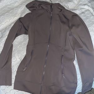 purpleish/gray lululemon jacket